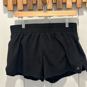 GAP Black Women's Athletic Shorts with Elastic Waistband